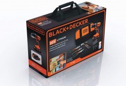 Drill-Screwdriver-20V+18 Accs. BLACK+DECKER-